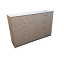 Cómoda de 1.48 cm - 8 cajas (ibiza con ibiza)