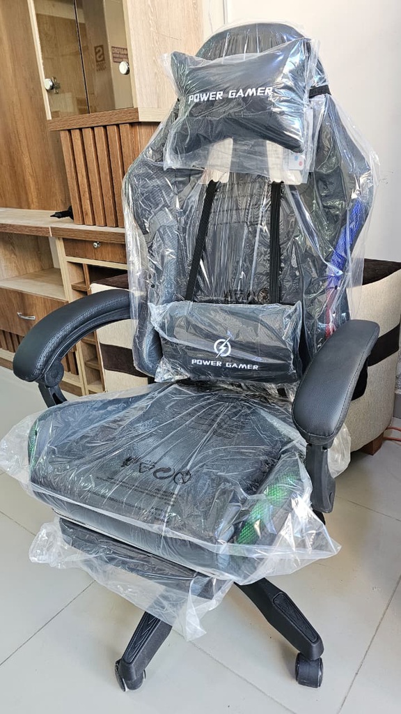 Silla gamer con luces